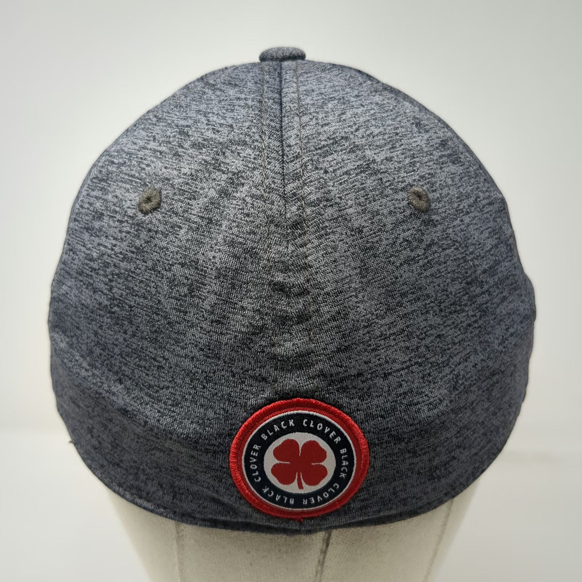 Black Clover Baseball Cap Gray XL Fitted American Flag Clover Live Lucky Hat
