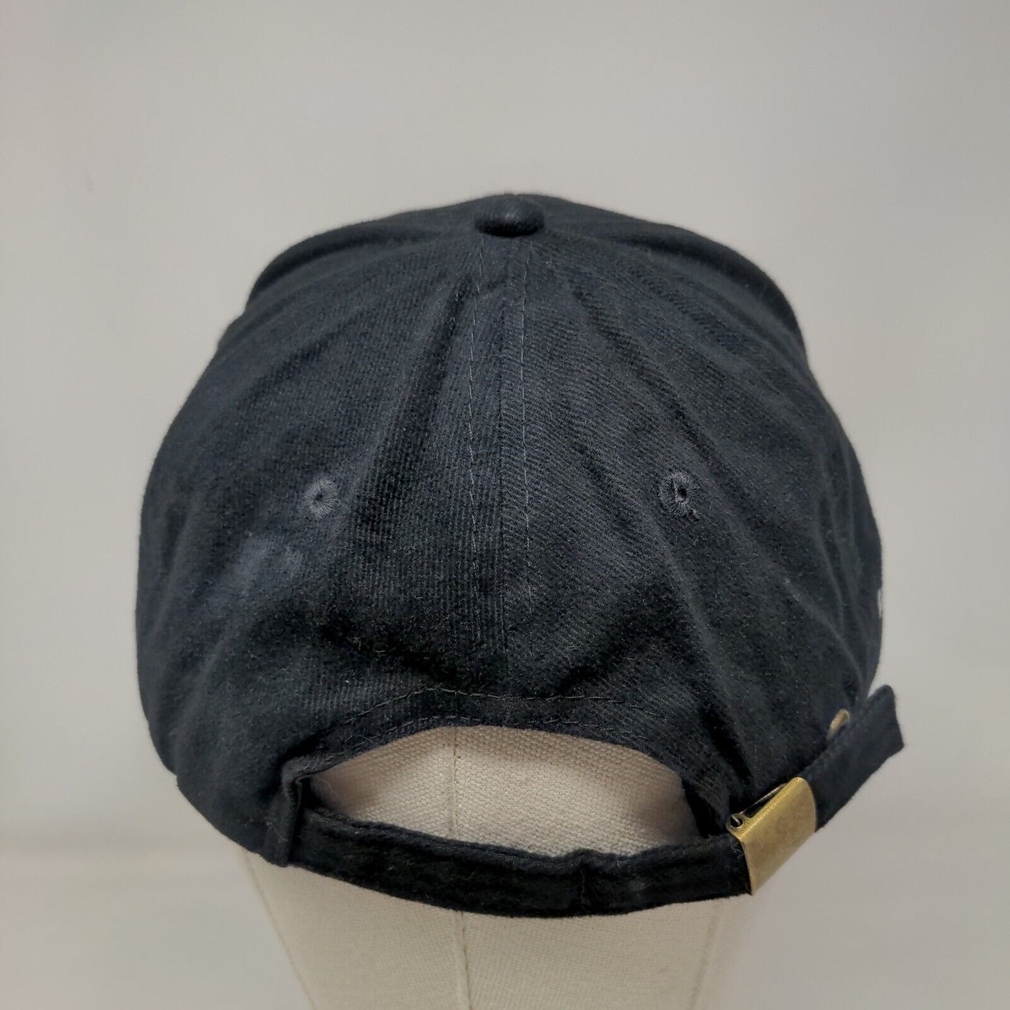 Hashi Corp Slideback Hat Black One Size Adjustable Embroidered Port & Company