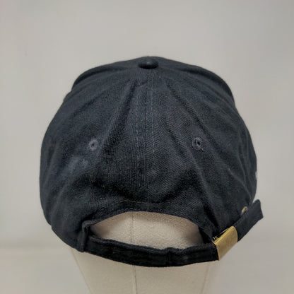 Hashi Corp Slideback Hat Black One Size Adjustable Embroidered Port & Company