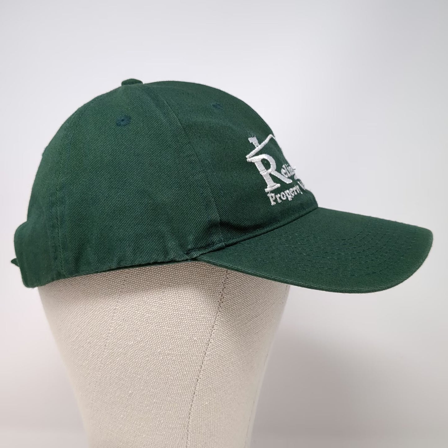 Bayside Baseball Cap Green OSFM Reliable Property Maintenance Made in USA Hat