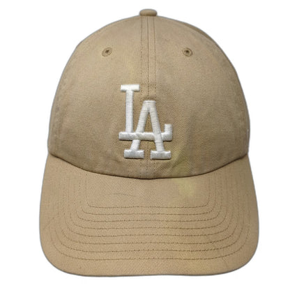 Los Angeles Dodgers MLB 47 Baseball Cap Brown One Size LA Logo Slideback Hat