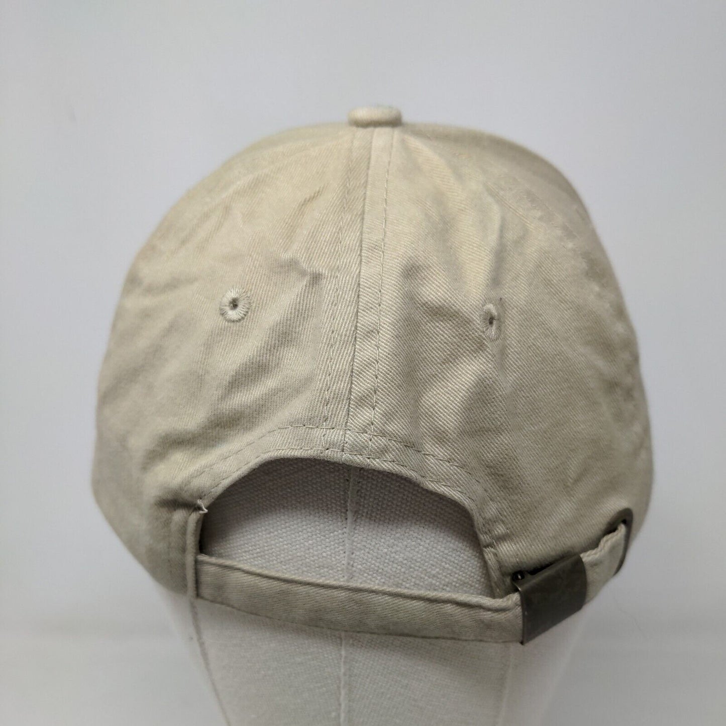 Boy Scouts Trail's End Popcorn Men's Slideback Hat Tan Size OSFA Embroidered