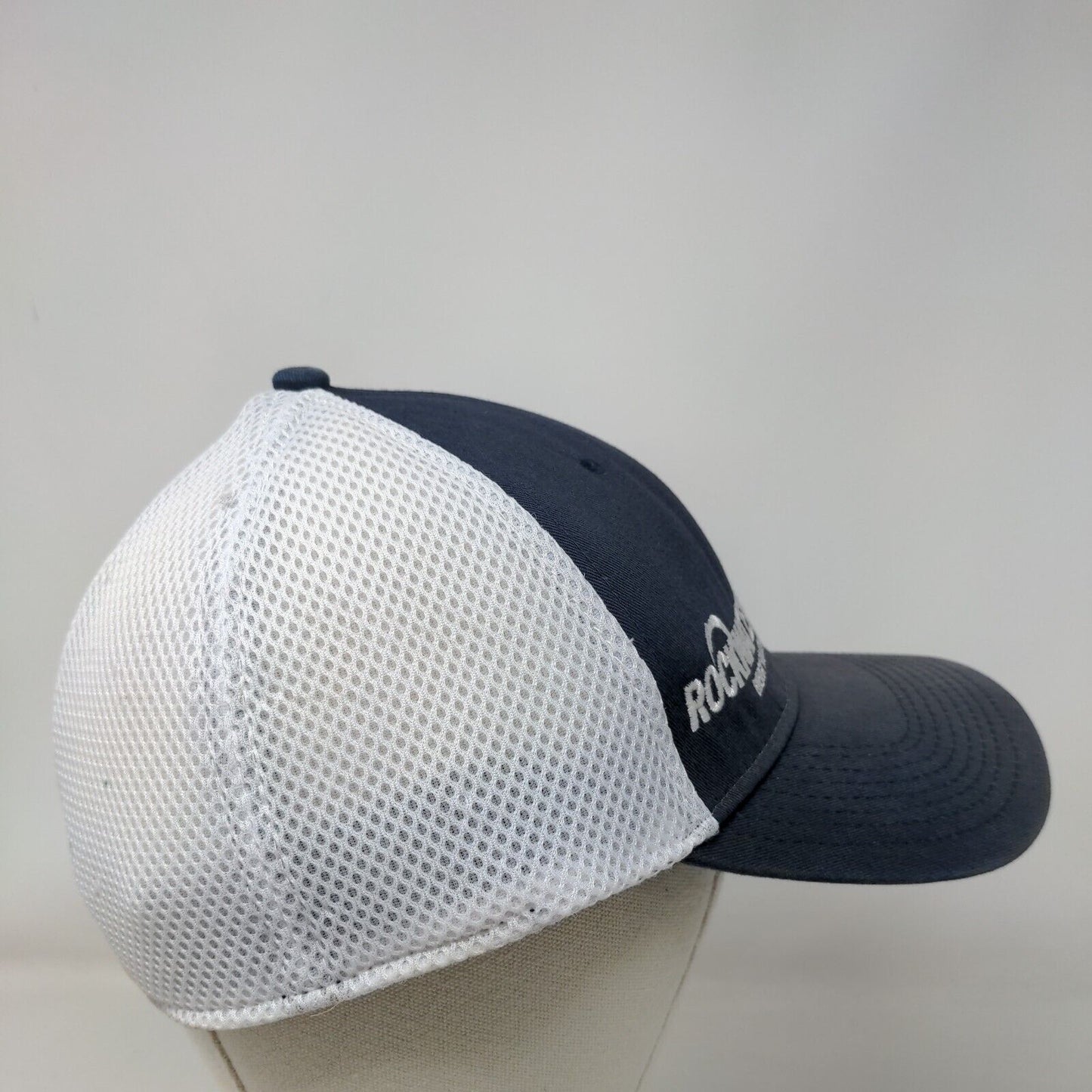 Rockwater Energy Solutions Trucking Williston ND Fitted Trucker Hat Blue M/L
