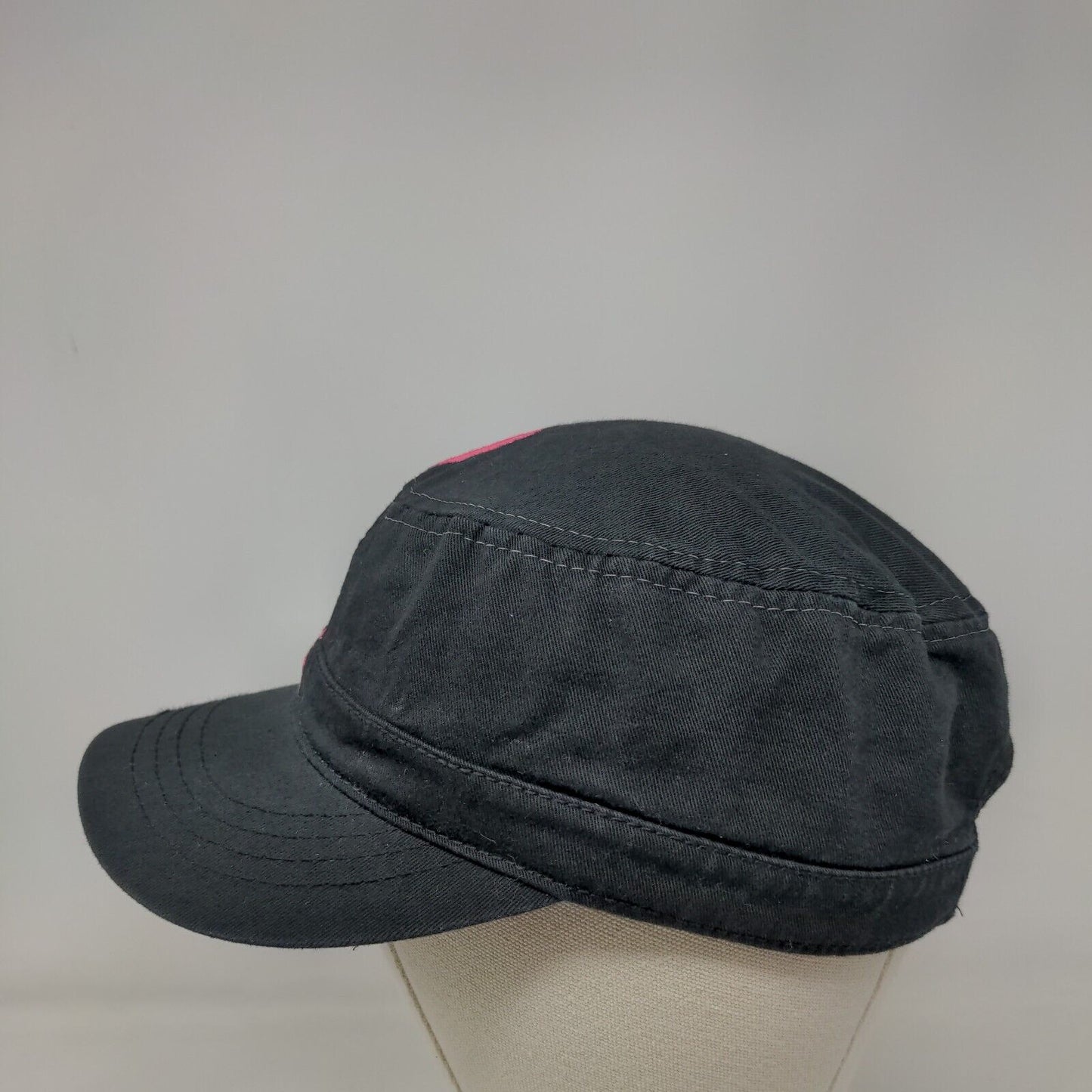 Breast Cancer Awareness Cadet Army Cap Black OS Maintenance Supply Headquarters