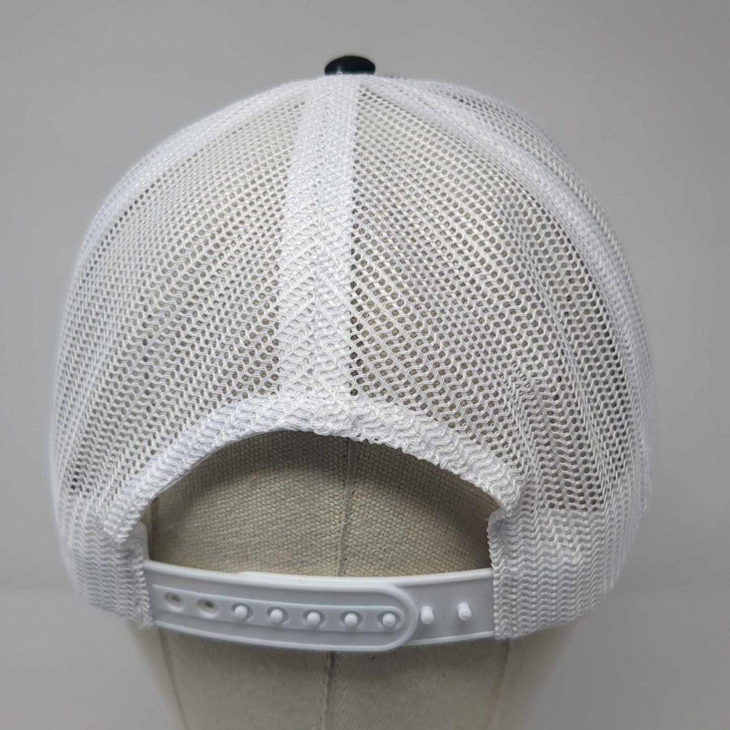 Rhythm Snapback Mesh Back Trucker Hat Black One Size Colorblock Cap America