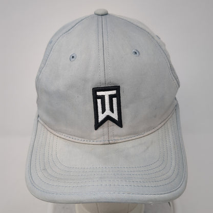 Tiger Woods Strapback Baseball Cap Gray One Size Adjustable Embroidered Nike