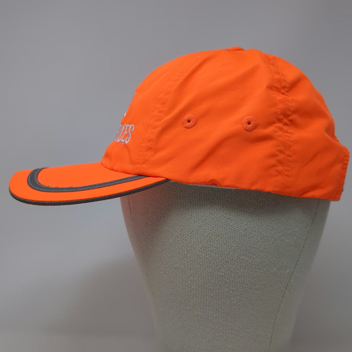 Port Authority Baseball Cap Orange One Size Reflective BSU Parking Services Hat