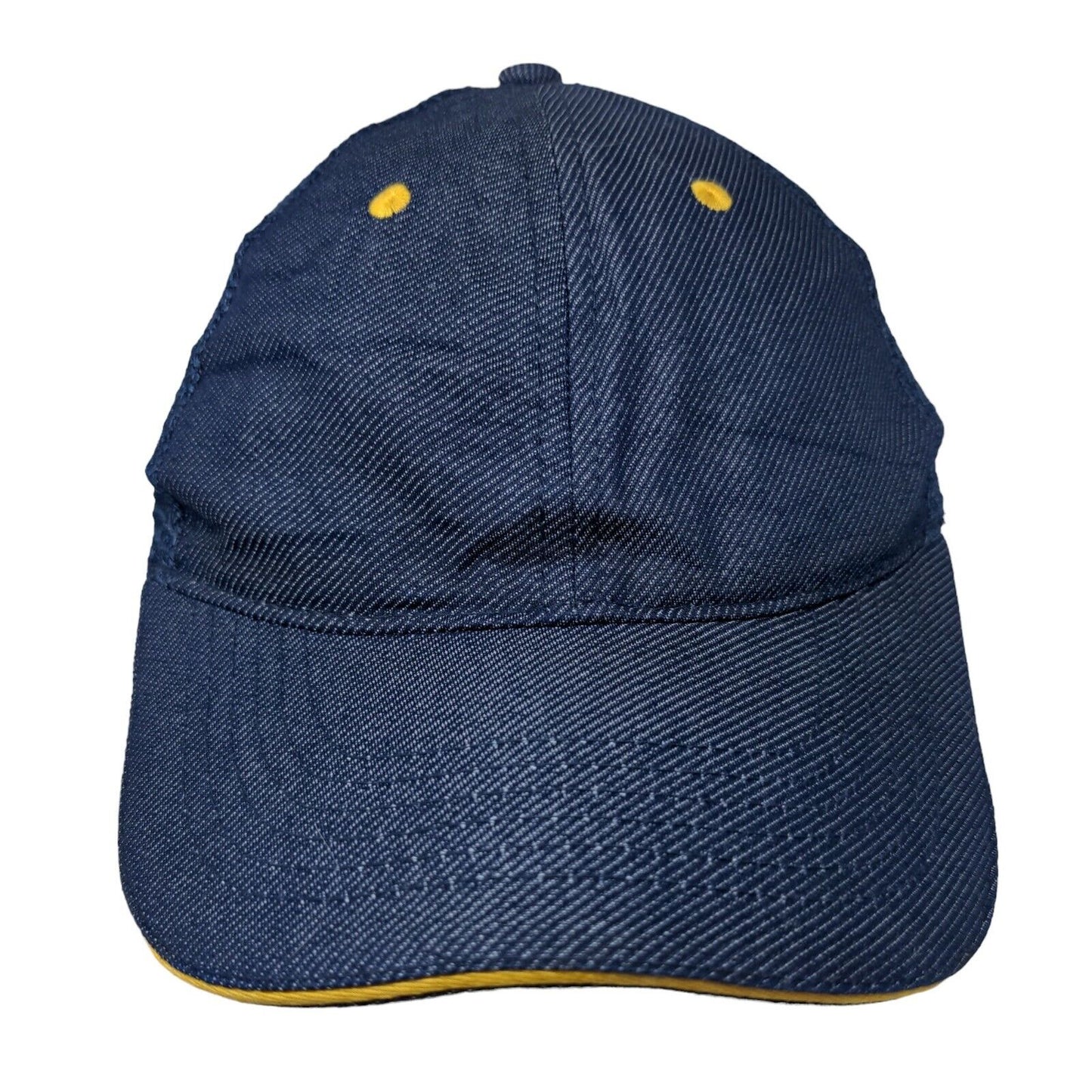 McDonald's Snapback Mesh Back Trucker Hat Blue One Size Employee Uniform