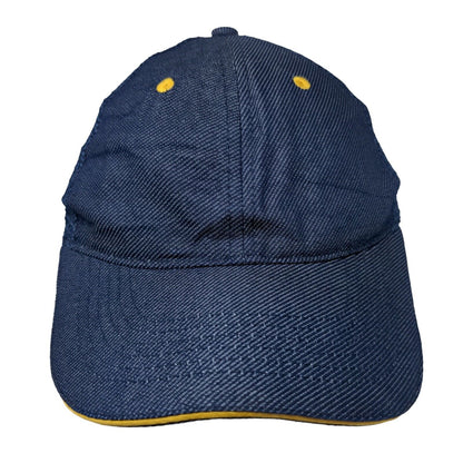 McDonald's Snapback Mesh Back Trucker Hat Blue One Size Employee Uniform