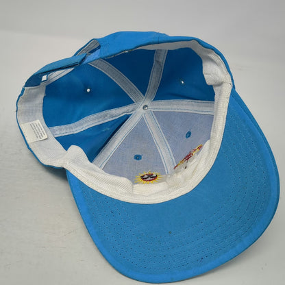 Wawa Hat Baseball Cap Blue One Size Beach Sun Umbrella Logo Polyester Strapback