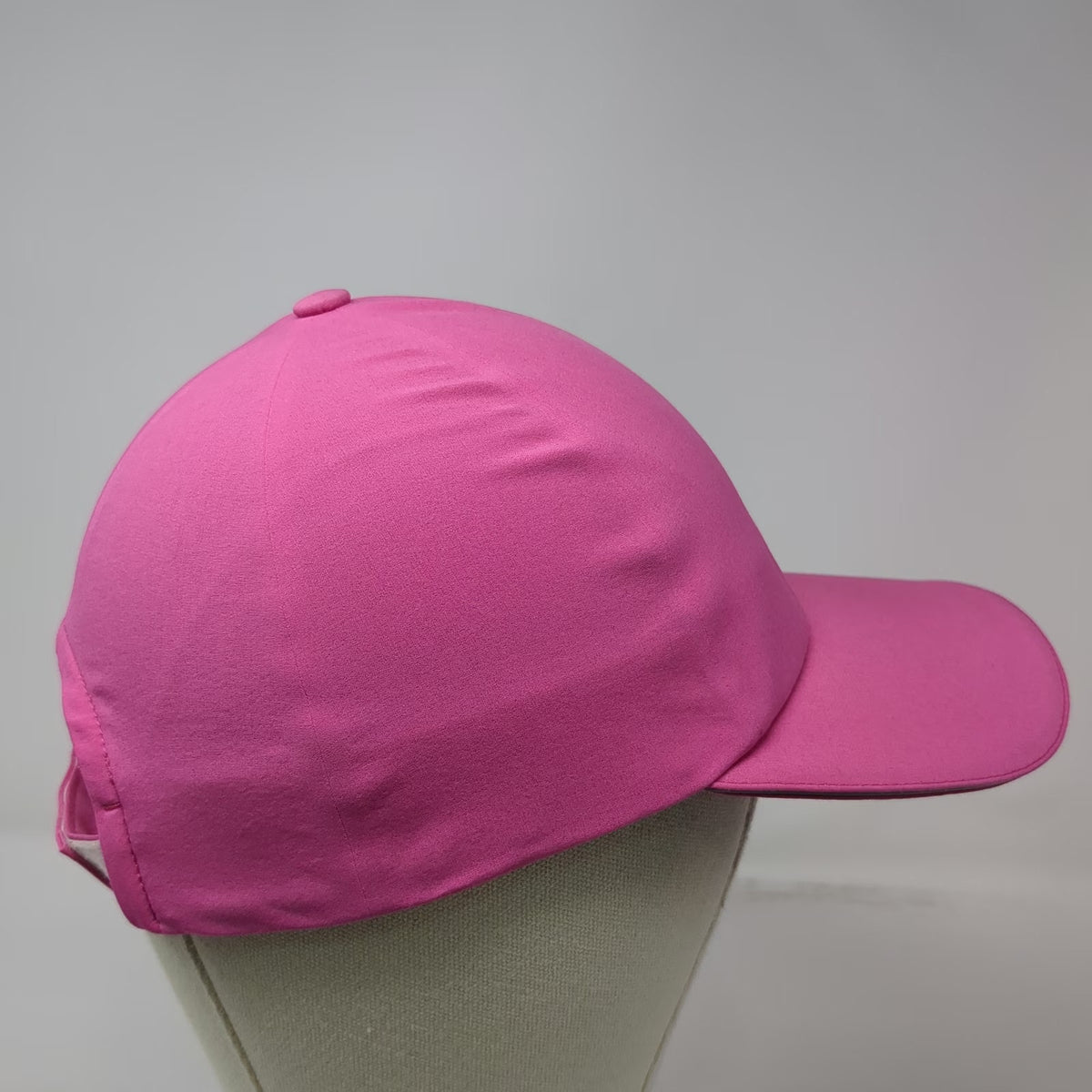 Lululemon Pink Baseball Cap One Size Reflective Trim Strapback Athletic Hat