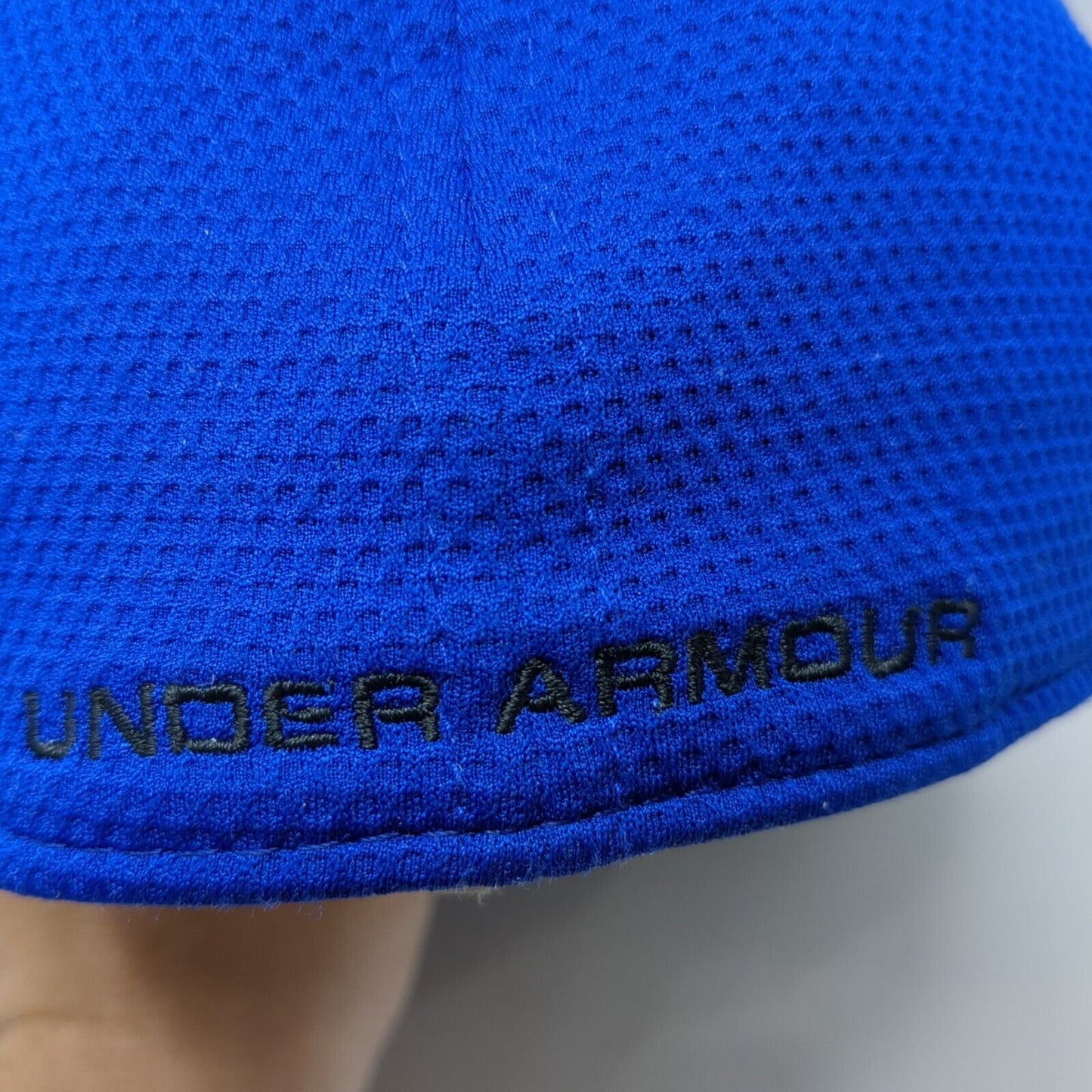 Under Armour Youth FItted Hat Blue XS/S Classic Fit Embroidered Polyester