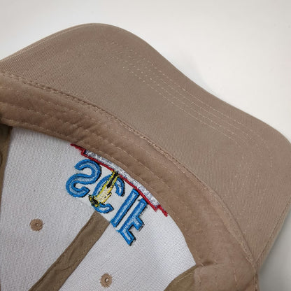 Cap America Baseball Cap Brown One Size SCIF Veterans Strapback hat Military