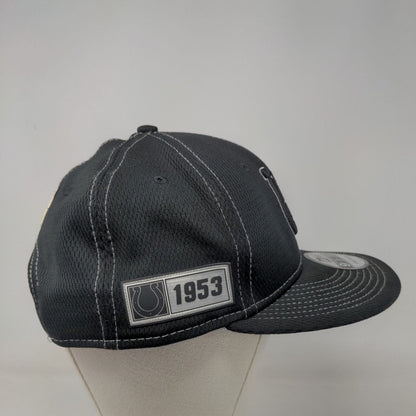 New Era 9Fifty Men's Snapback Hat Black Size OSFM NFL Indianapolis Colts 1953