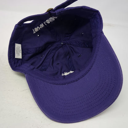 Baseball Cap Purple One Size TCU London Horned Frogs Mascot Hat Texas Christian