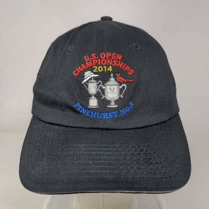 US Open Championships 2014 Pinehurst No. 2 Slideback Hat Black One Size USGA