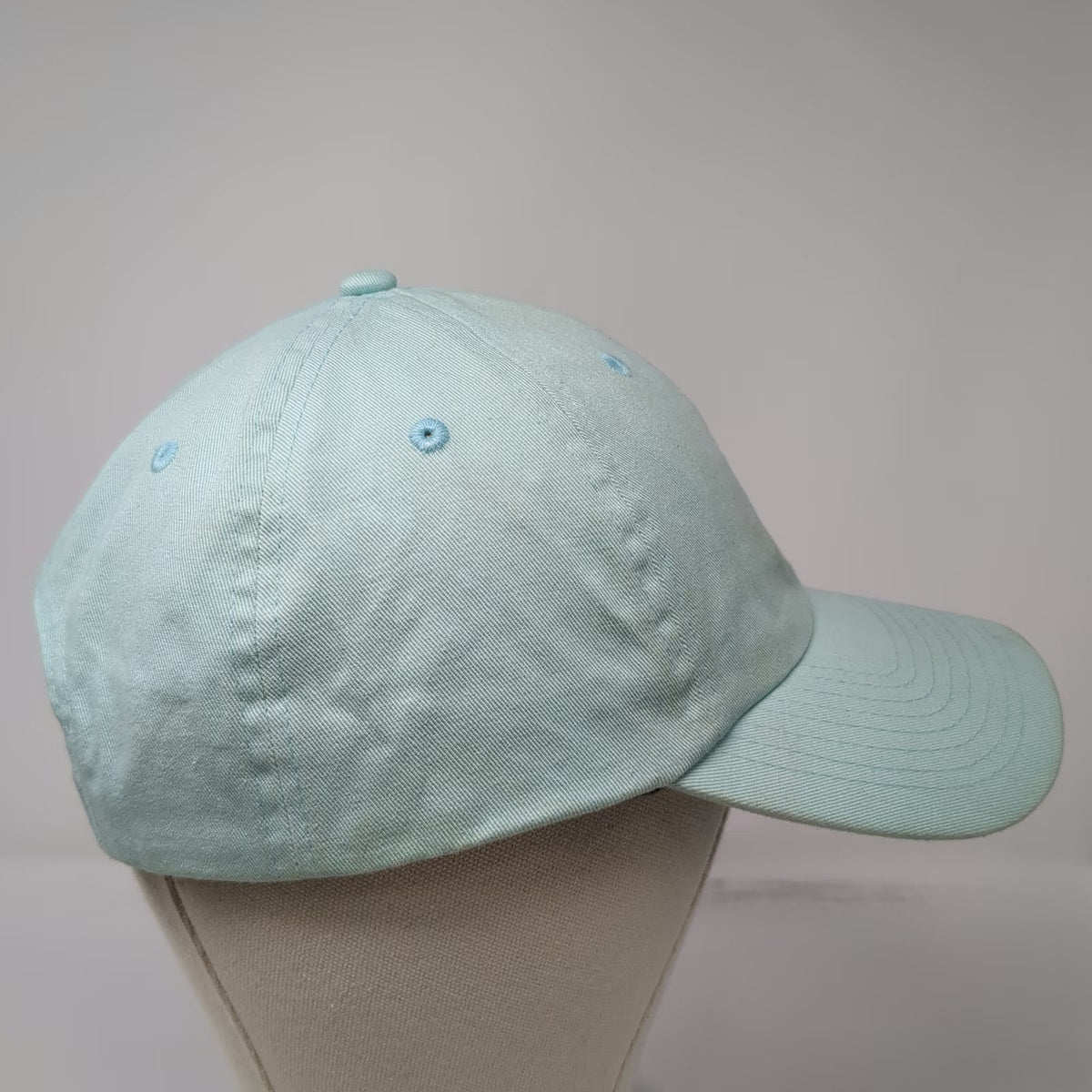 Hurley Snapback Blue Hat One Size Embroidered Logo Unstructured Curved Brim