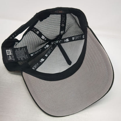 New York Yankees MLB New Era Trucker Hat Black One Size Mesh Snapback NY Logo