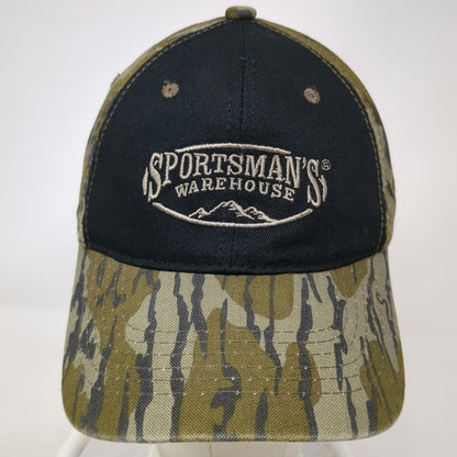 Outdoor Cap 5 Panel Green Camo Sportsman's Warehouse One Size Snapback Hat