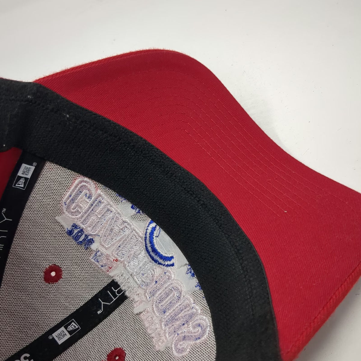 Chicago Cubs MLB New Era Baseball Cap Red L 2016 World Series Champions Hat 3930