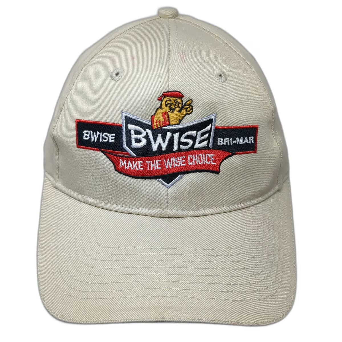 Port & Company BWise Bri-Mar Mascot Beige One Size Baseball Cap Hat Strapback