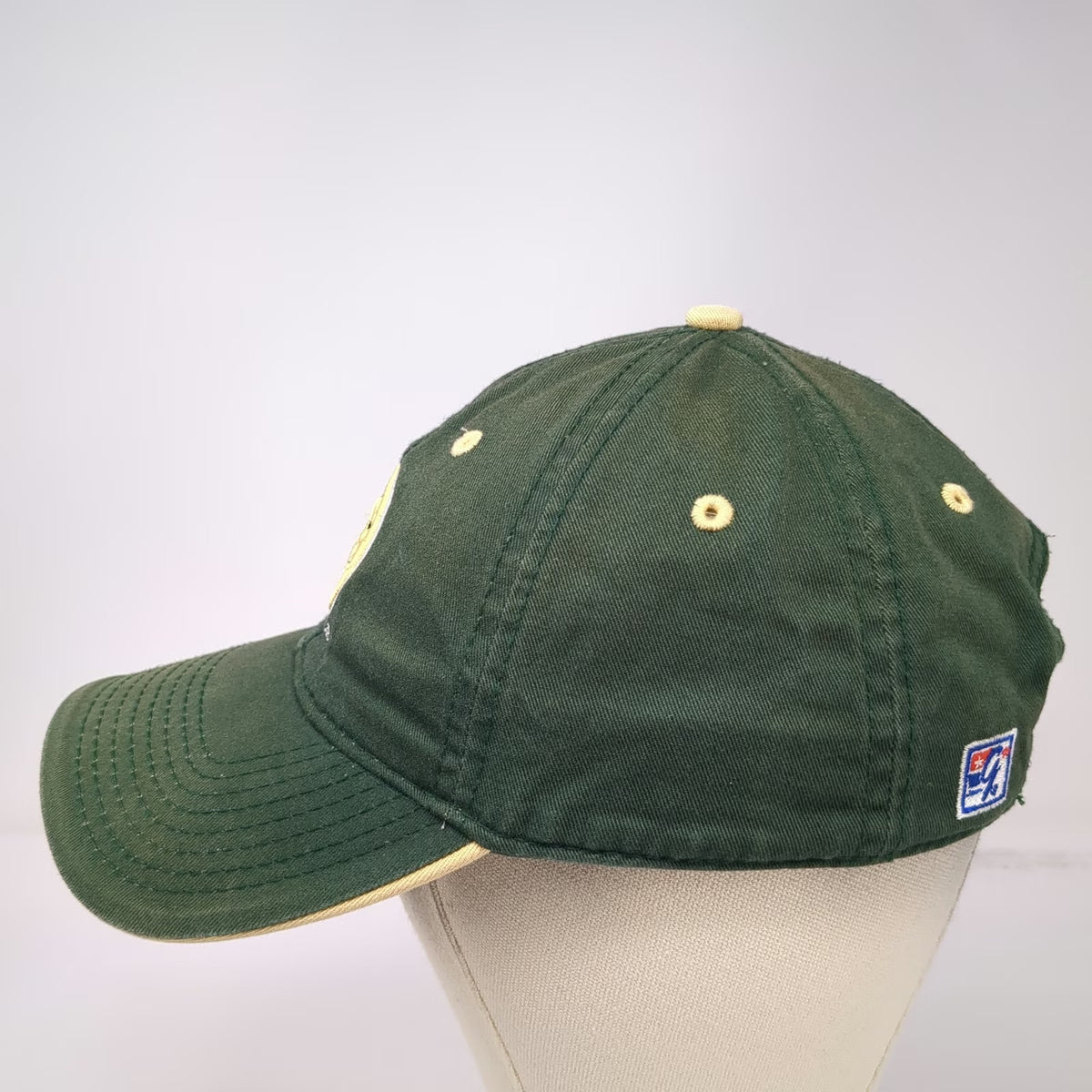 The Game Baseball Cap Green One Size Colorado State Rams CSU Slideback Hat