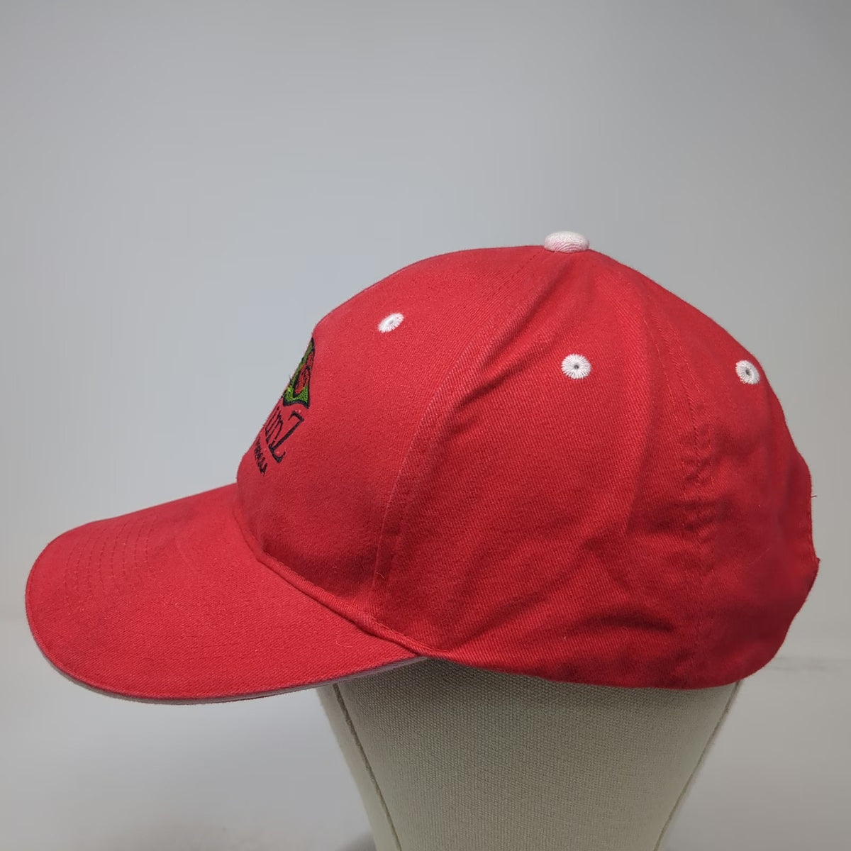 Otto Baseball Cap Red OSFM Dr. JimZ Secret Formula Ladybug Logo Strapback Hat