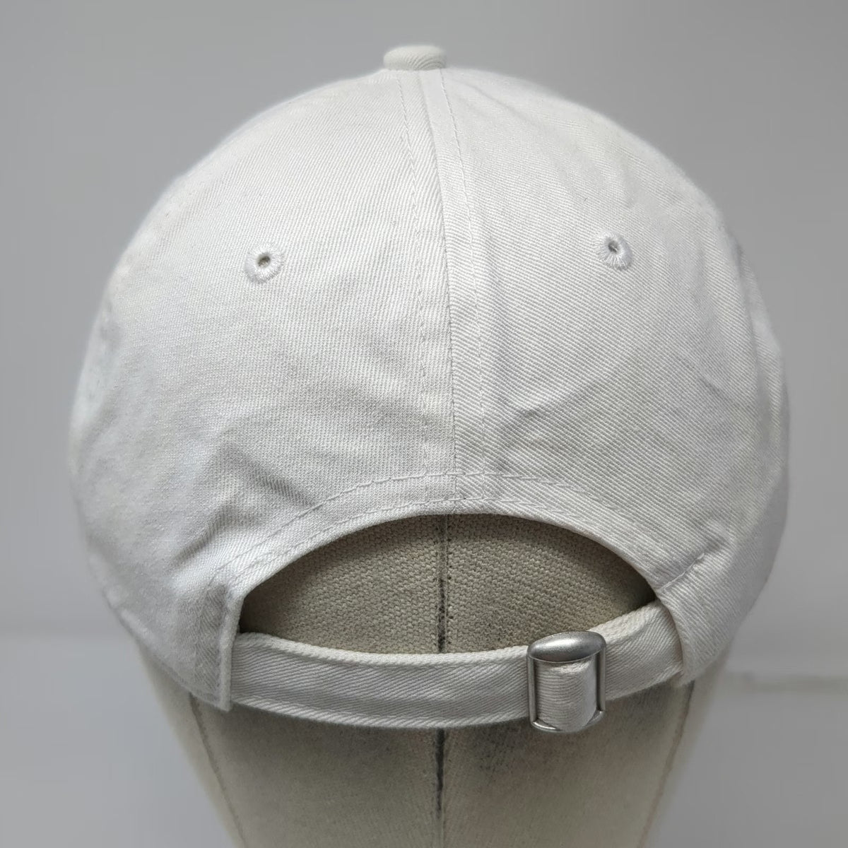 New Era Adams Golf White One Size Baseball Cap Slideback Super S Adjustable Hat