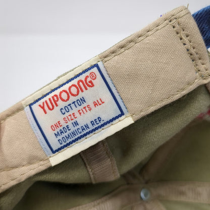 Yupoong Baseball Cap Beige OS Trump Marina Super Bowl XXXII Party Hat Vintage