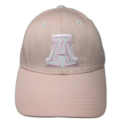 Arizona Wildcats NCAA Captivating Headgear Pink Cap Hat One Size Gray Underbrim