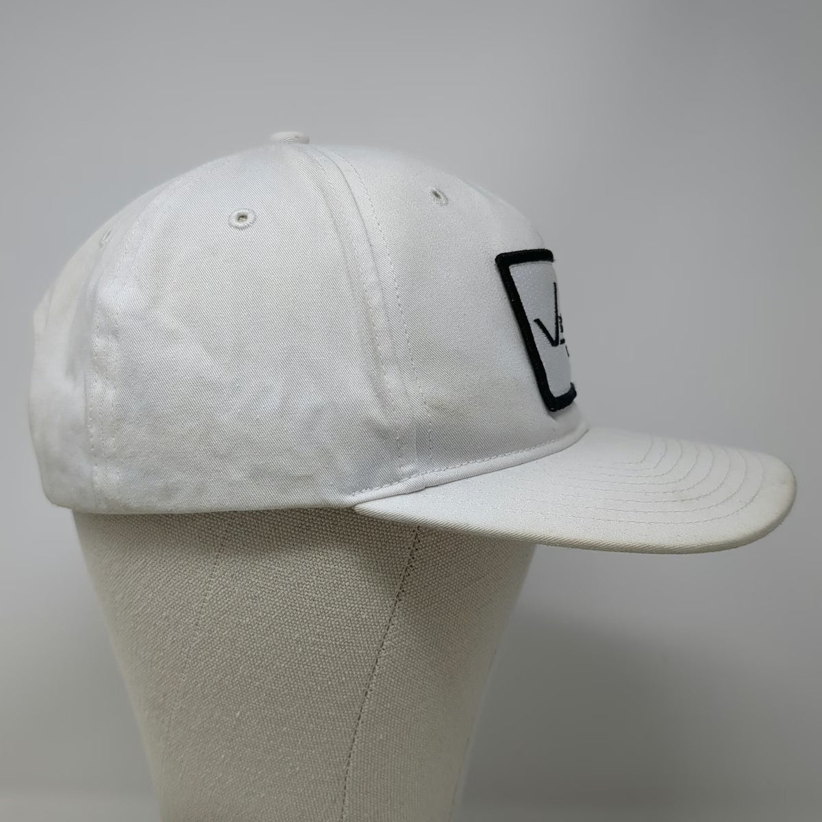Richardson Snapback White Victaulic Since 1919 Patch Structured Cap Hat 6 Panel