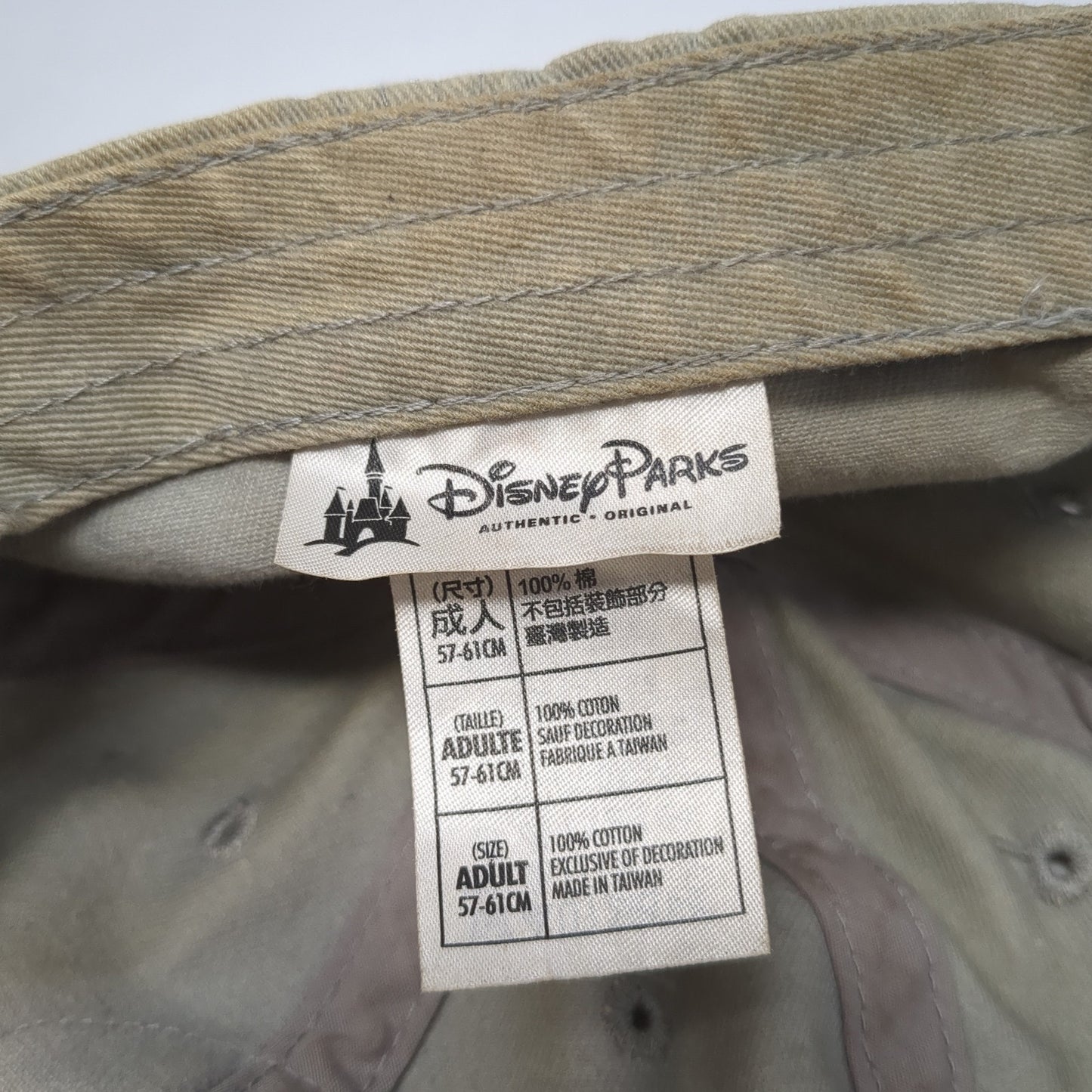 Mickey Mouse 1928 Slideback Baseball Cap Gray One Size Adjustable Disney Parks
