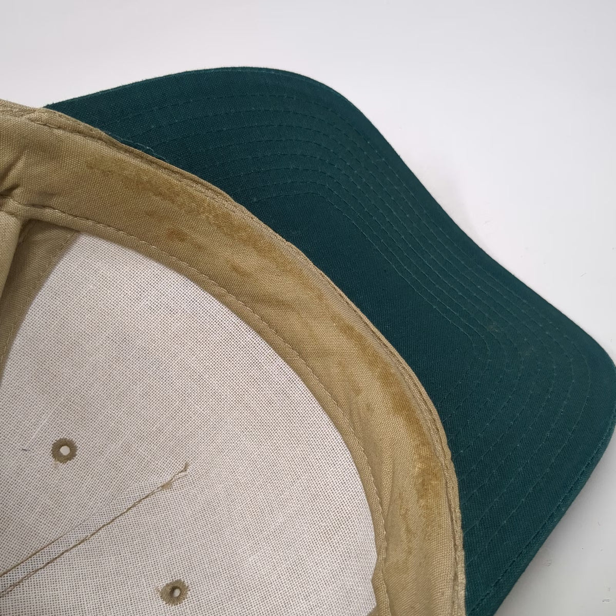 LitePro 5 Panel Beige Green Hat OS Technical Training Center Oklahoma Snapback