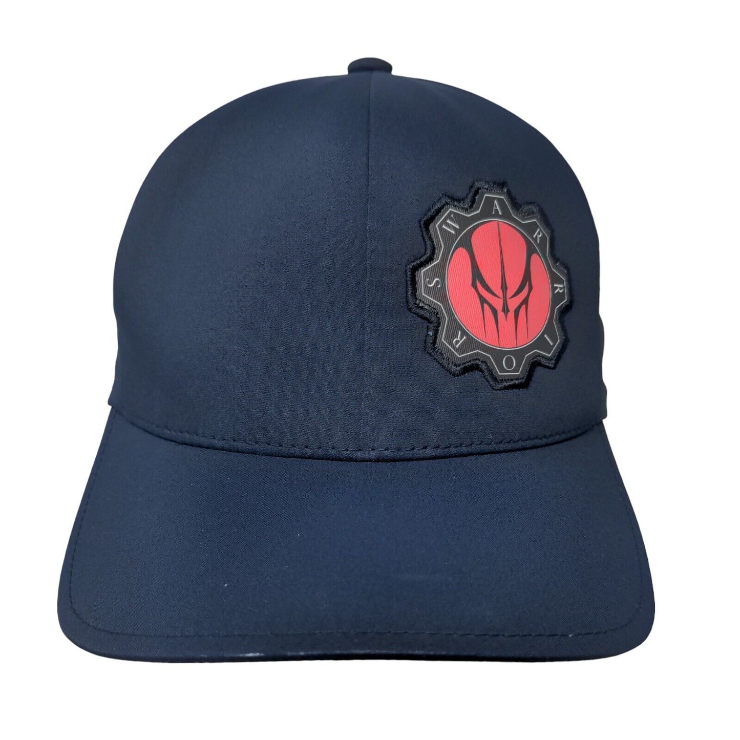 Warriors Fitted Hat Blue S/M Lightweight Embroidered 6 Panel Flexi Fit Delta