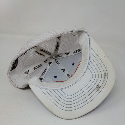 Pacific Headwear Boys Mesh Back Fitted Hat Blue 6 3/8 6 7/8 Embroidered GC Logo