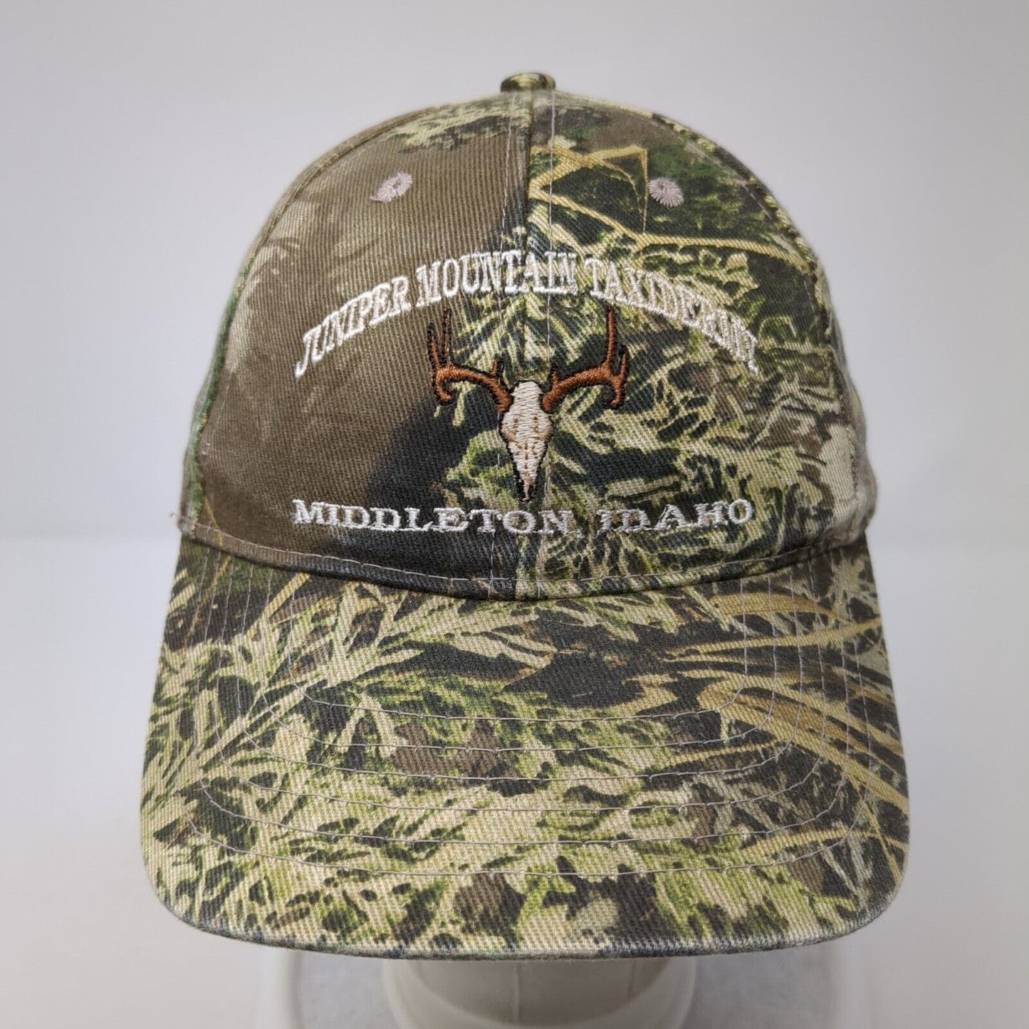 Juniper Mountain Taxidermy Slideback Hat Camo One Size Hunting Kati