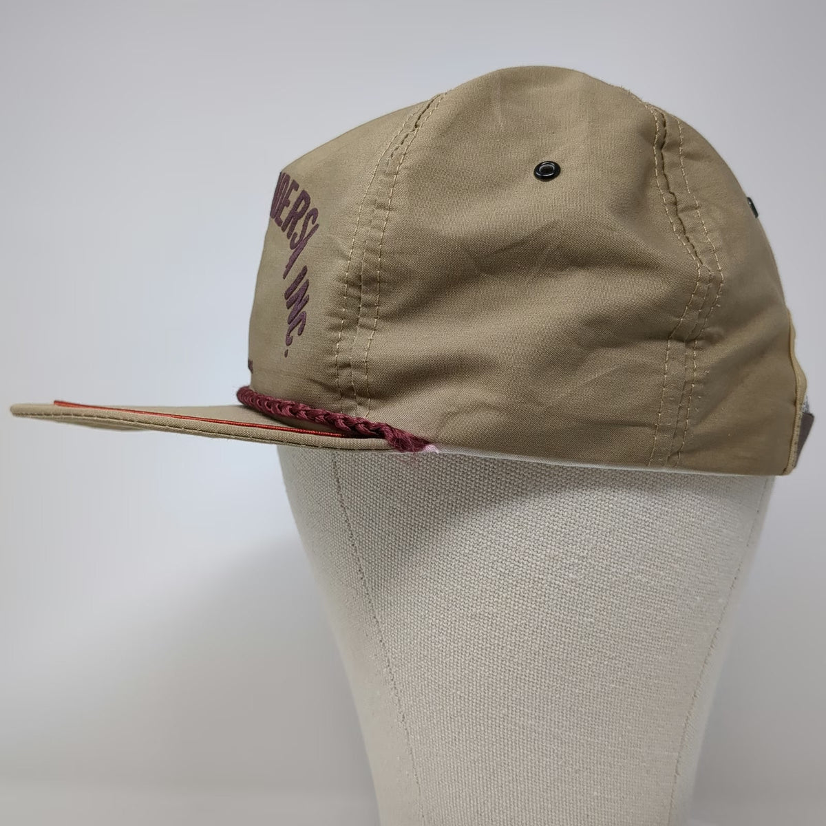 Challenger Caps 5 Panel Hat Brown One Size Ekholm Henderson Houston Texas Golf