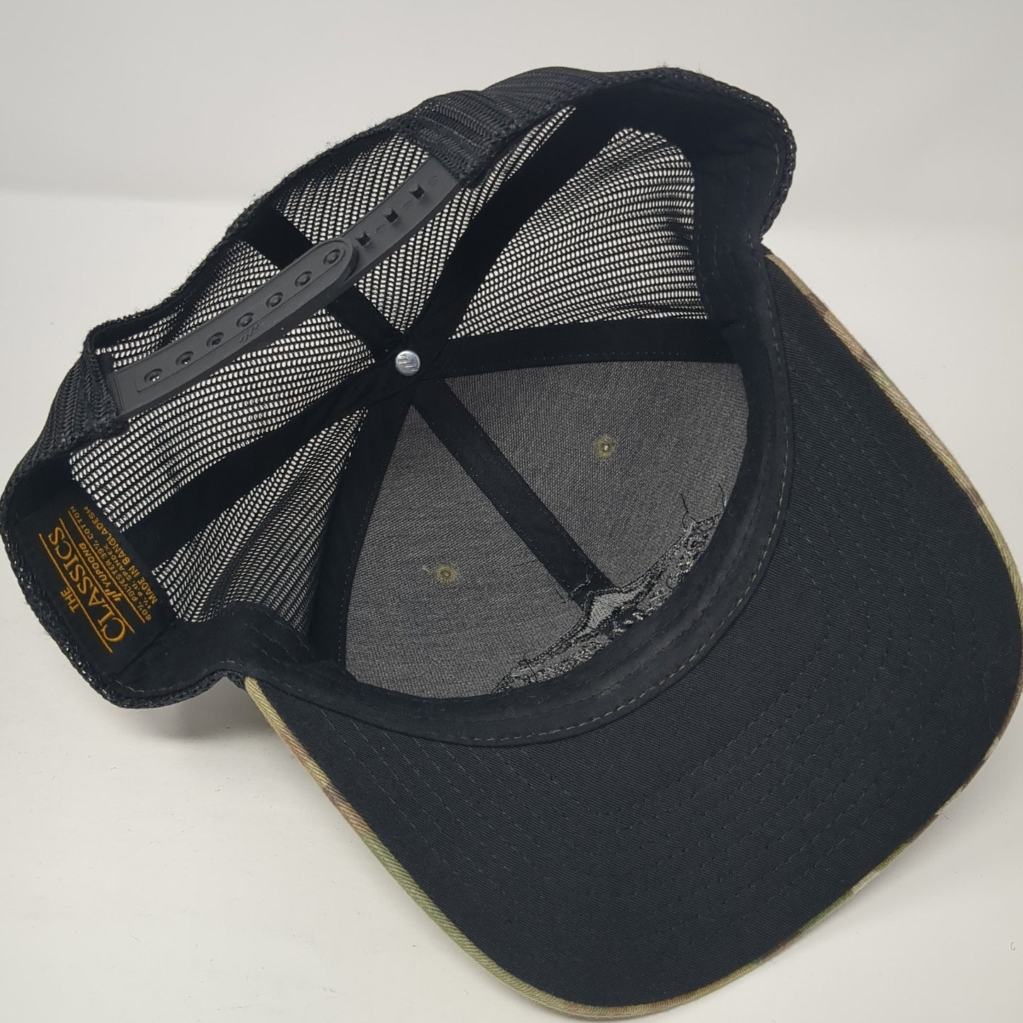 Gem State Events Trucker Hat Multicolor One Size Adjustable Mesh Back Camouflage