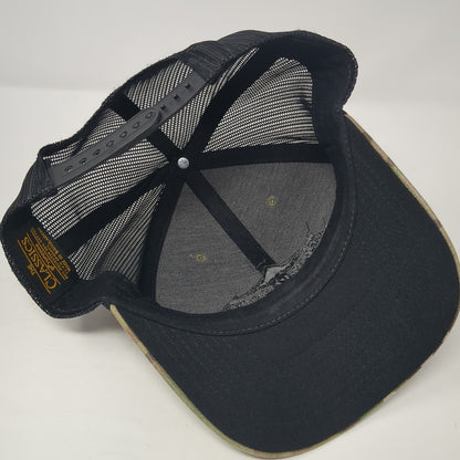 Gem State Events Trucker Hat Multicolor One Size Adjustable Mesh Back Camouflage