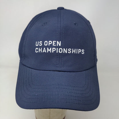 American Needle Men's Strapback Hat Blue US Open Championships Embroidered Logo