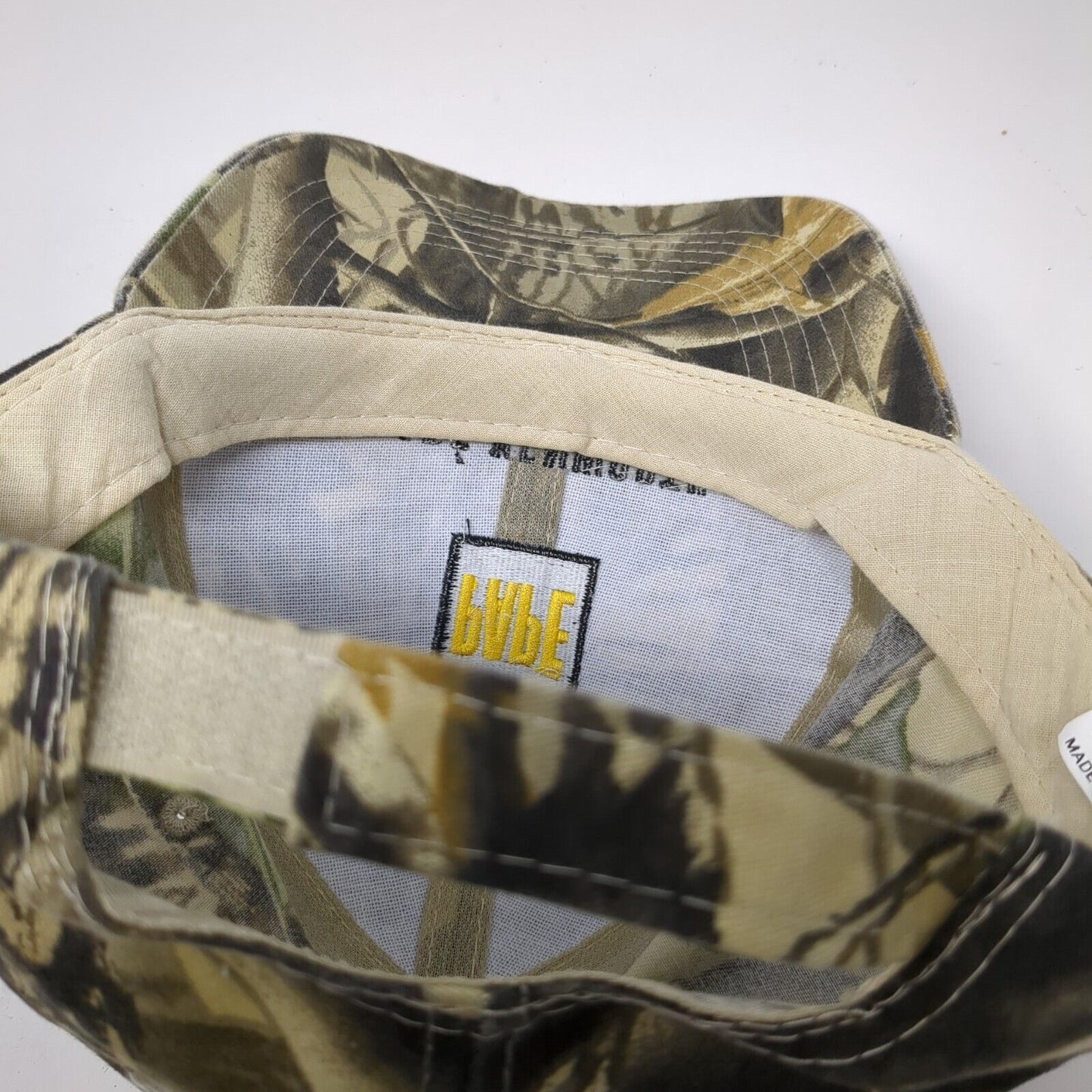 Pape Kenworth Strapback Hat Camo OSFA Adjustable Embroidered Hunting