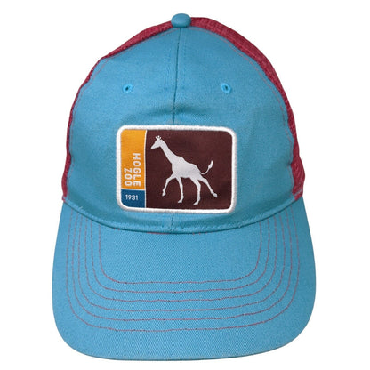 Hoggle Zoo Snapback Mesh Back Trucker Hat Multi One Size Colorblock