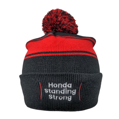 Honda Standing Strong Beanie Cap Multicolor One Size Embroidered Sport-Tek