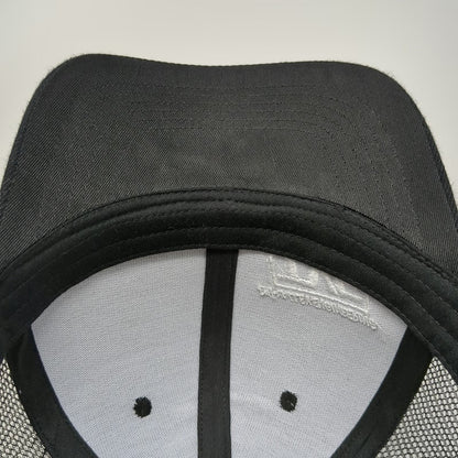 Trucker Hat Black One Size Tri-Valley Engineering TVE Mesh Snapback Structured