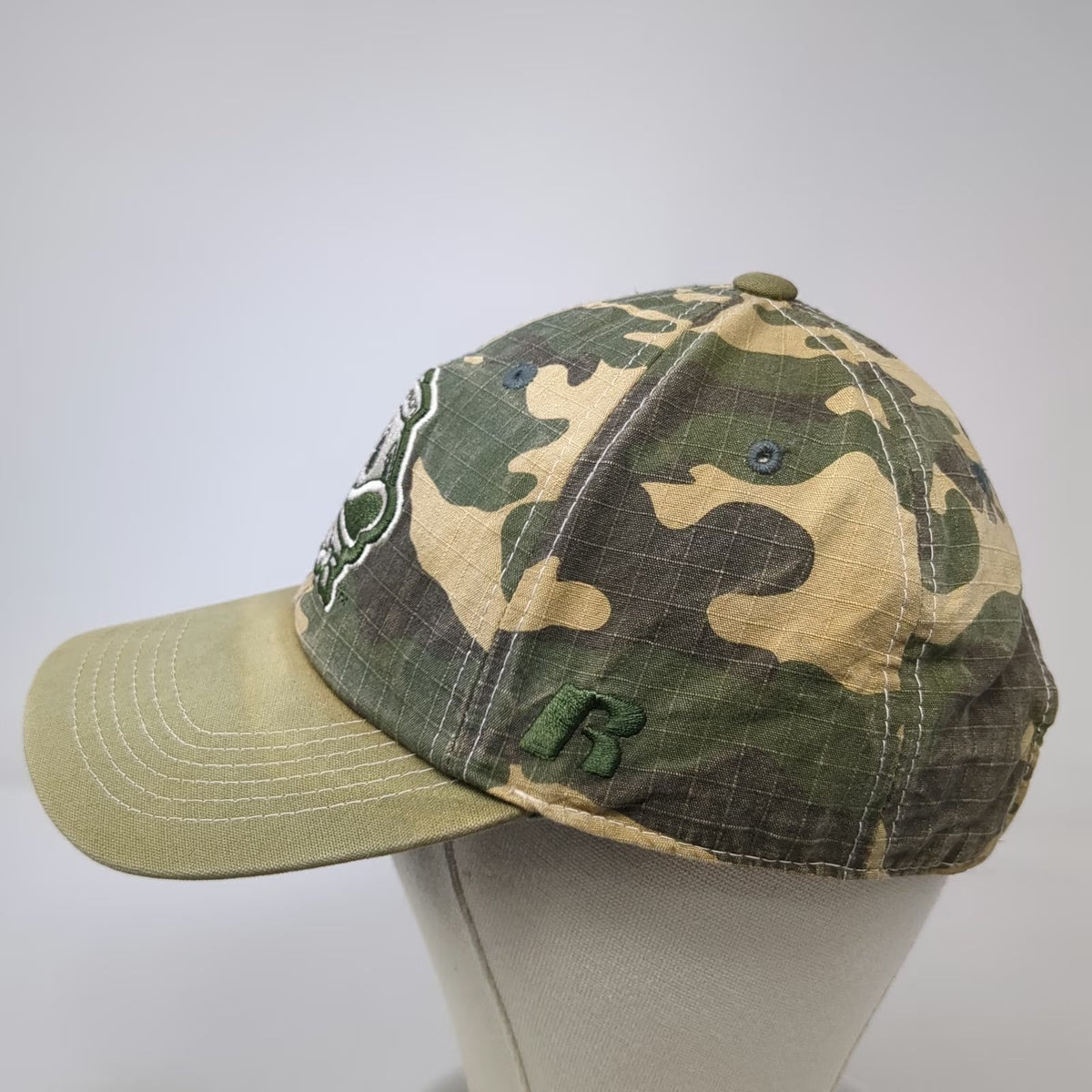 Russell NCAA Oregon Ducks Green Camo One Size Baseball Cap Mascot Hat