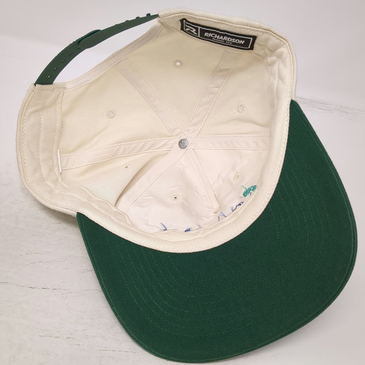 Richardson 5 Panel White Green One Size Snapback Hat Codale Sonepar Company