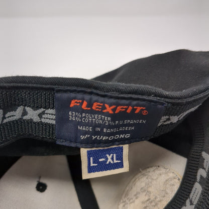 Wrench & Ratchet Fitted Hat Black L-XL Embroidered Stretch Flexfit