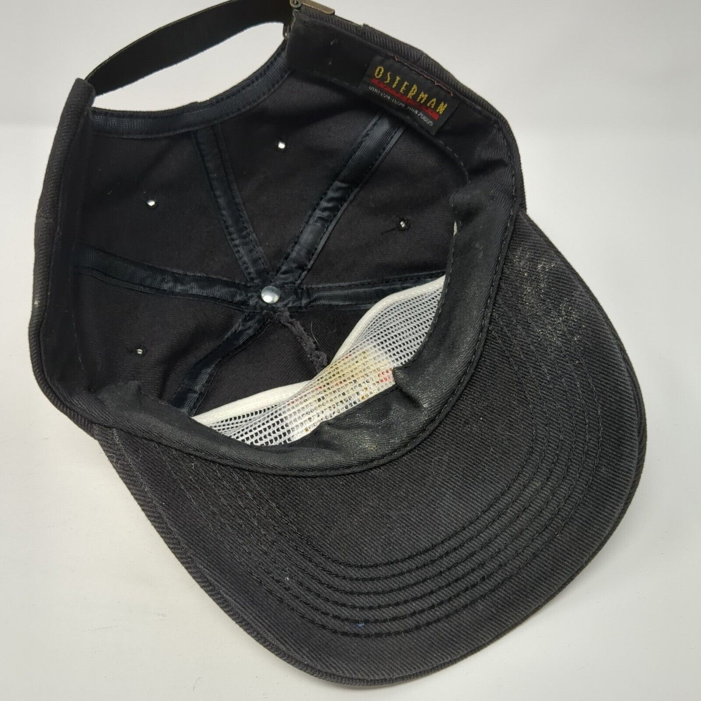 Castrol Syntec Power System Slideback Hat Black OS Adjustable 6 Panel Osterdam