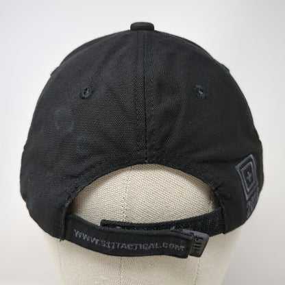 5.11 Tactical Baseball Cap Black One Size Strapback Cotton Embroidered Logo Hat