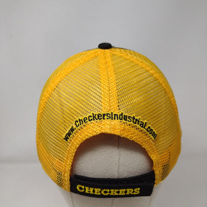 Monster Wheel Chocks Strapback Trucker Hat Multicolor OSFA Mesh Back The Max Hat